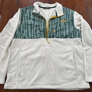 Men's North Face Glacier Quarter Zip Fleece Size L